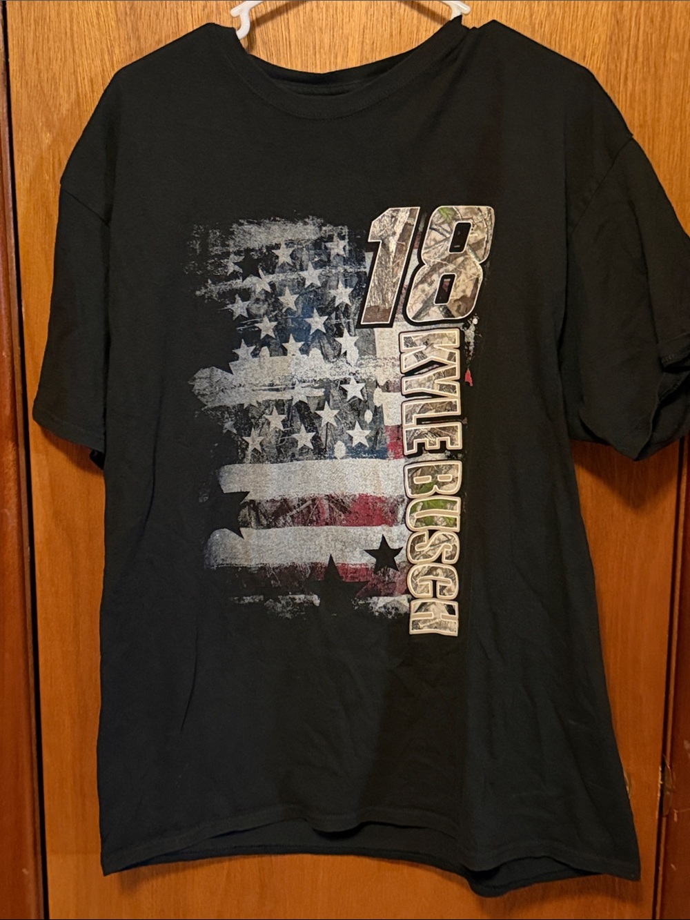 Kyle Busch Patriotic shirt